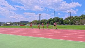 5/29･30　呉市中学校総合体育大会陸上競技の部記録